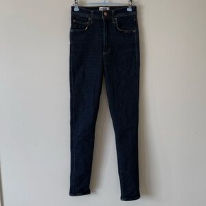 33. | Agolde | High-Rise Skinny Jeans